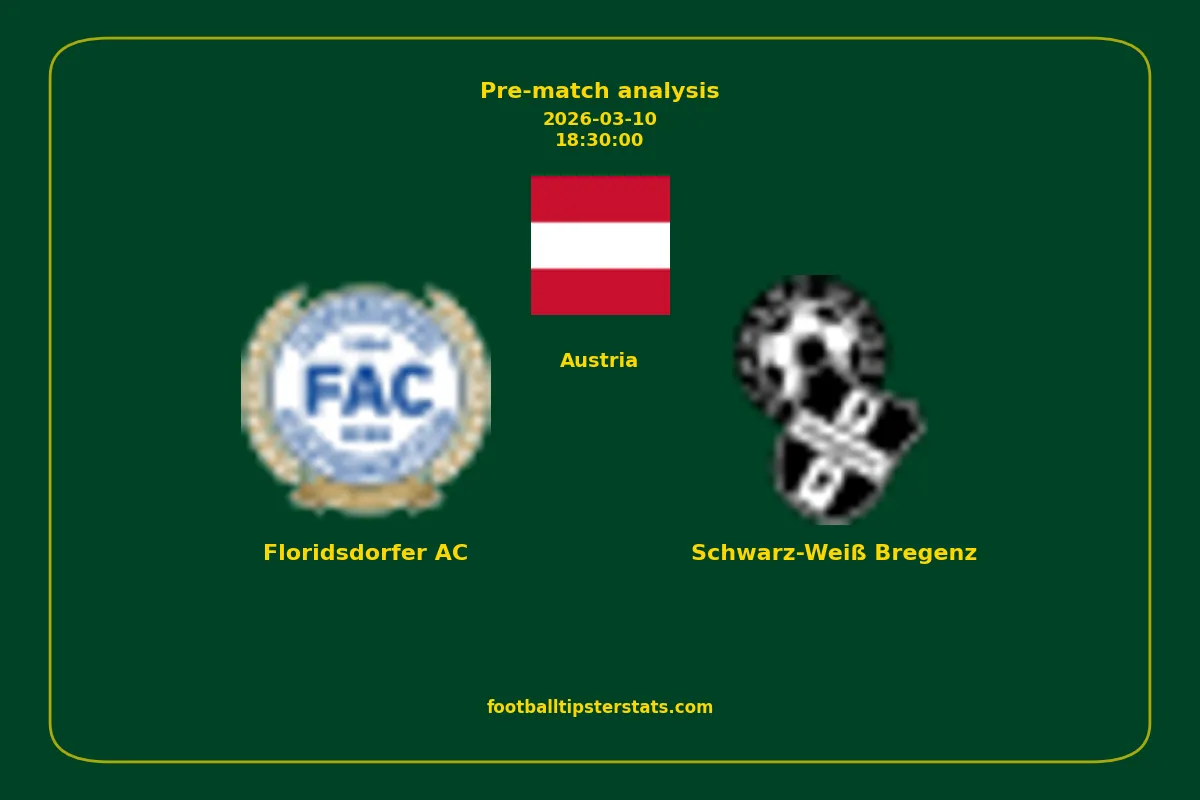 Pre-match analysis: Floridsdorfer AC vs Schwarz-Weiß Bregenz on 2026-03-10